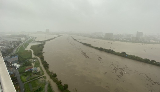 【動画】多摩川氾濫の可能性は？台風19号の影響で記録的な雨量を観測